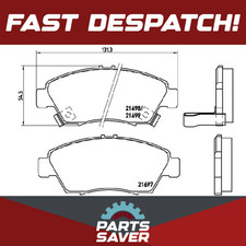 Brake Pads Set fits HONDA
