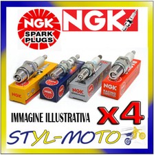 Kit 4 Spark Plugs NGK BKR6E-11