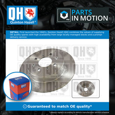 2x Brake Discs Pair Solid fits